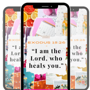 Healing Bible Verse Wallpapers | 10- Pack Christian Lock Screens for Strength & Peace