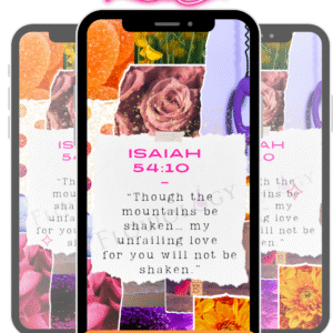Everlasting Love - 10 Christian Bible Verse Wallpapers | Self-Love Collection